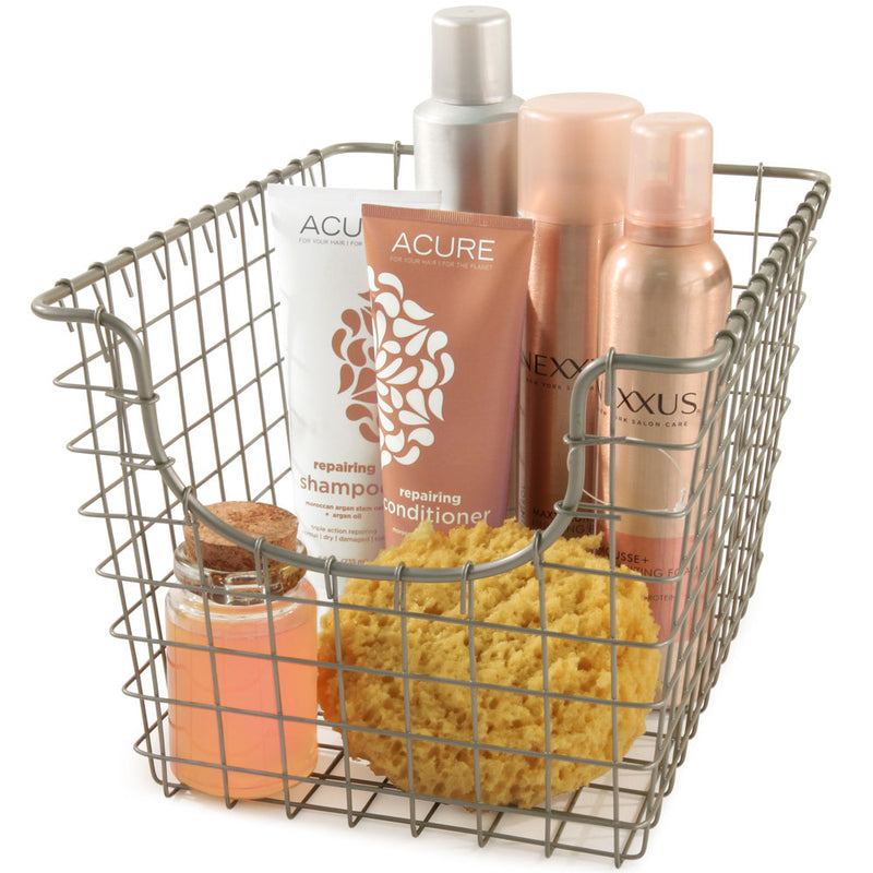 Wire Storage Basket - Nickel