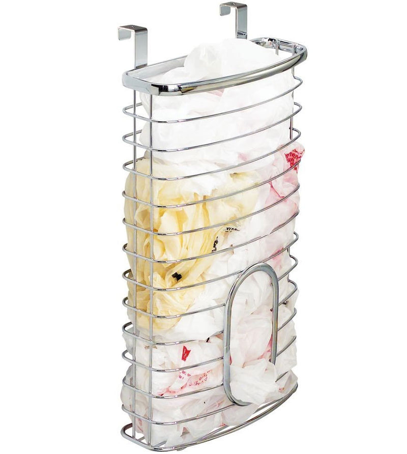 Axis Chrome Over Cabinet Plastic Bag Holder