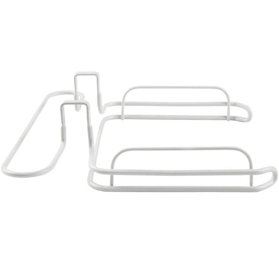 Cabinet Door Grocery Bag Holder with Towel Bar