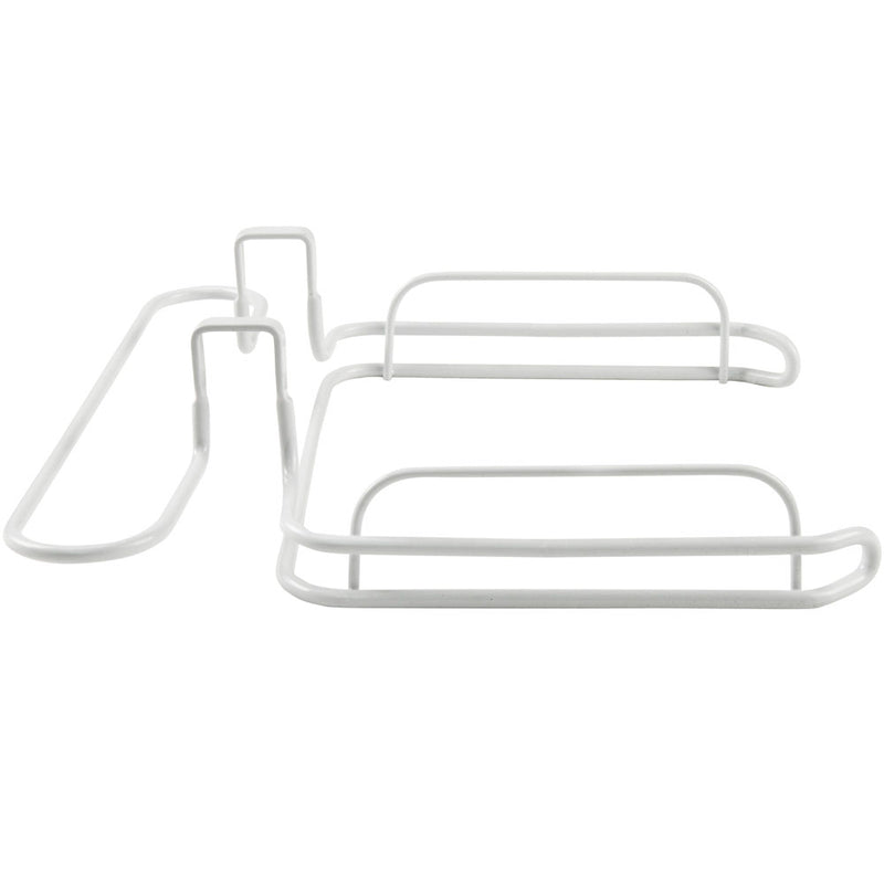 Cabinet Door Grocery Bag Holder with Towel Bar
