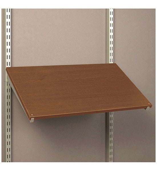 Pre-drilled Shoe Shelf - Chocolate Pear