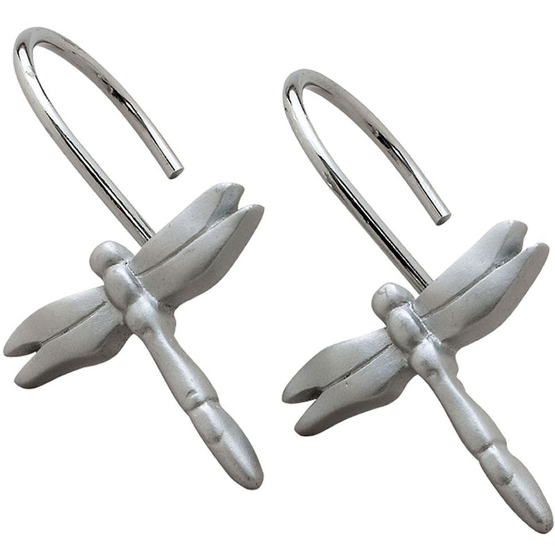 Decorative Shower Curtain Hooks - Dragonfly