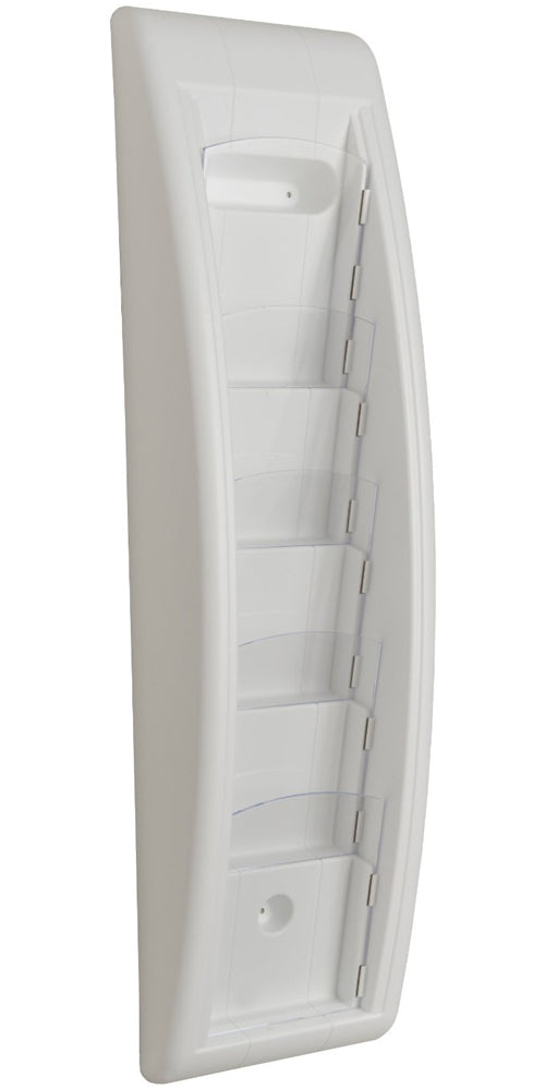 Five Pocket Wall Mount Pamphlet Holder