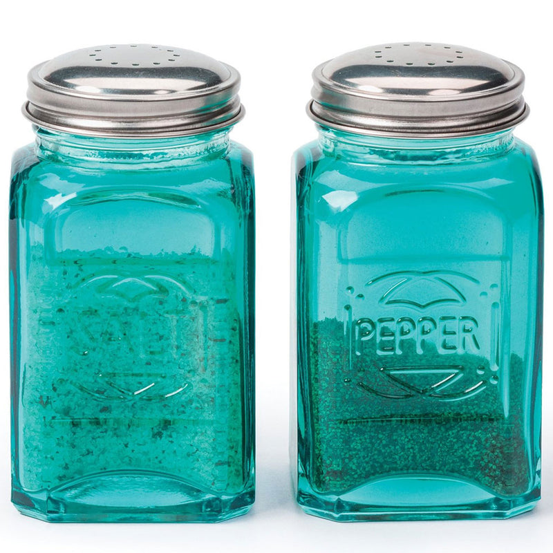 Glass Salt and Pepper Shakers