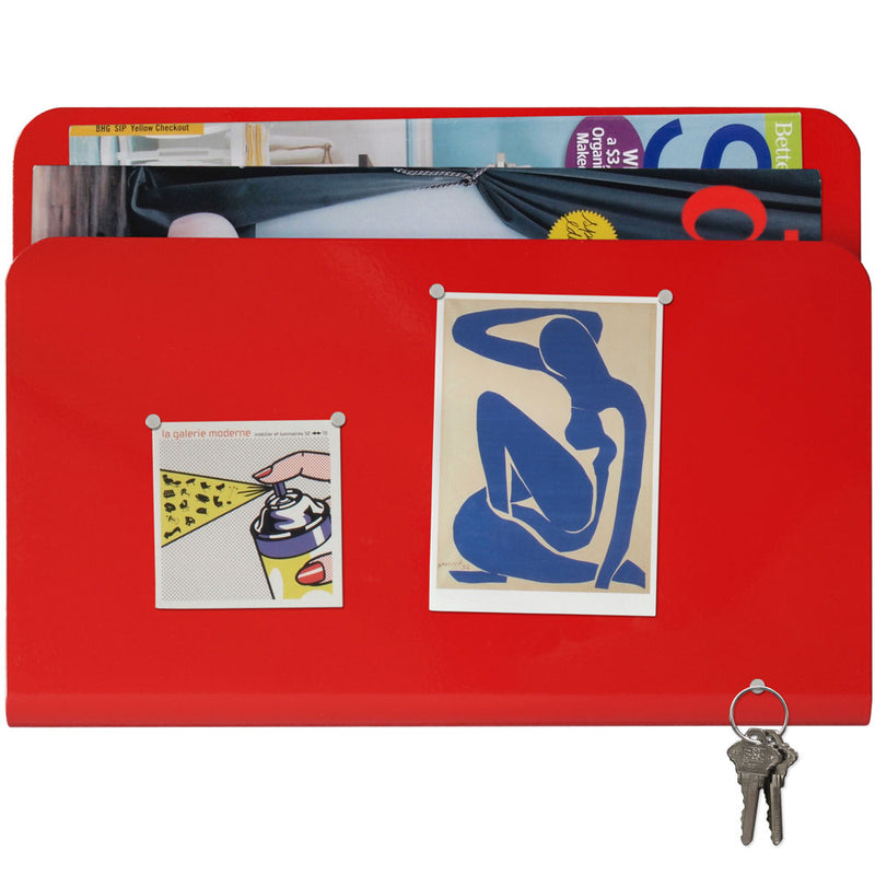 Magazine Pocket and Magnetic Memo Board