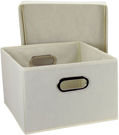 Collapsible Storage Box Set of 2 - Natural
