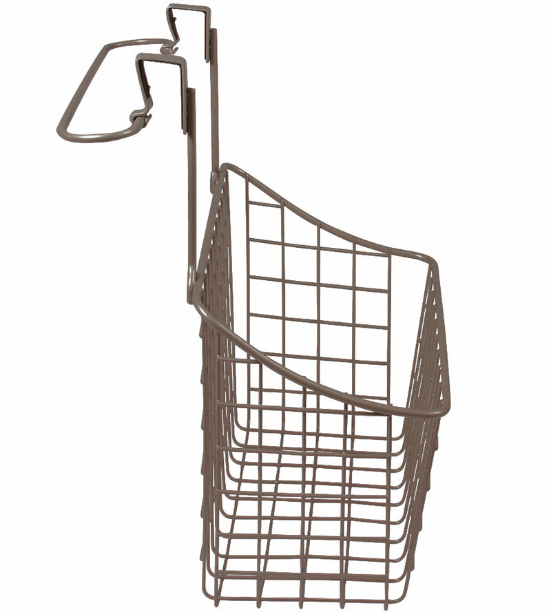 Over Cabinet Door Basket with Towel Rail
