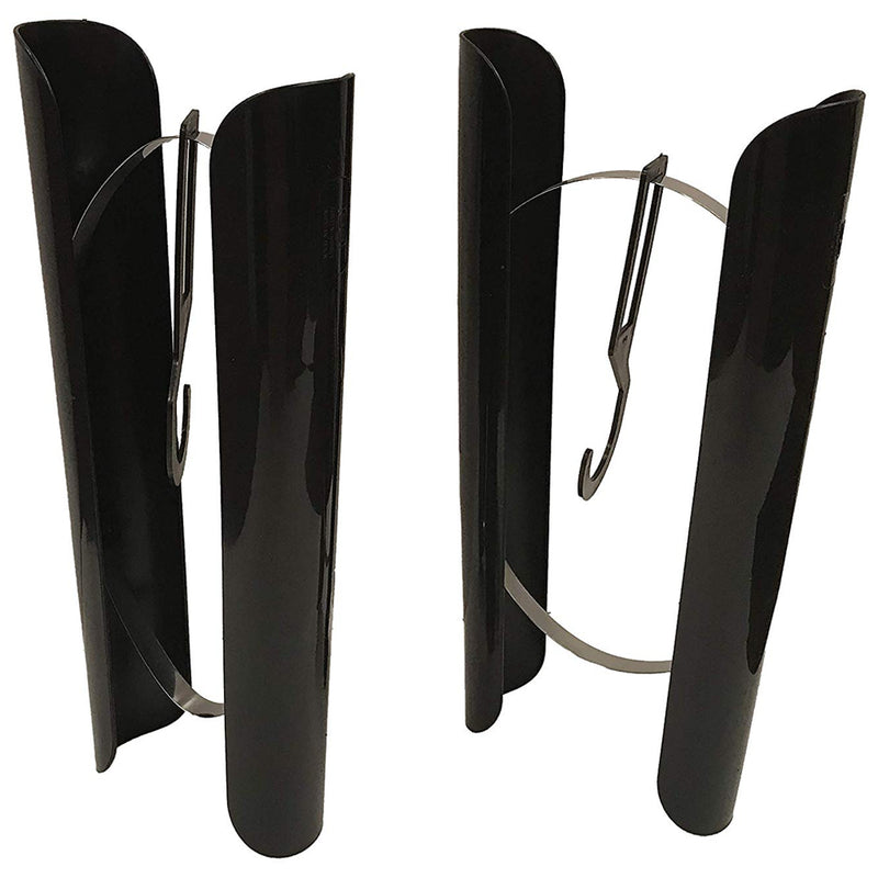 Plastic Boot Shapers and Hangers - Black