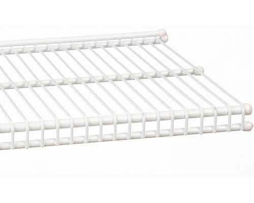 freedomRail 9 Inch Profile Wire Shelving - White
