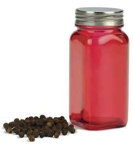 Square Spice Bottle - Glass