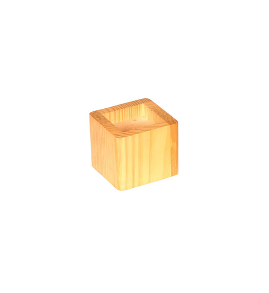 Stacking Wood Bed Risers - Natural Honey