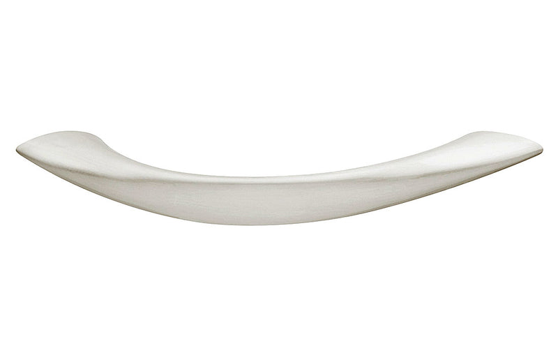 Curved Cabinet Drawer Pull - Polished Steel