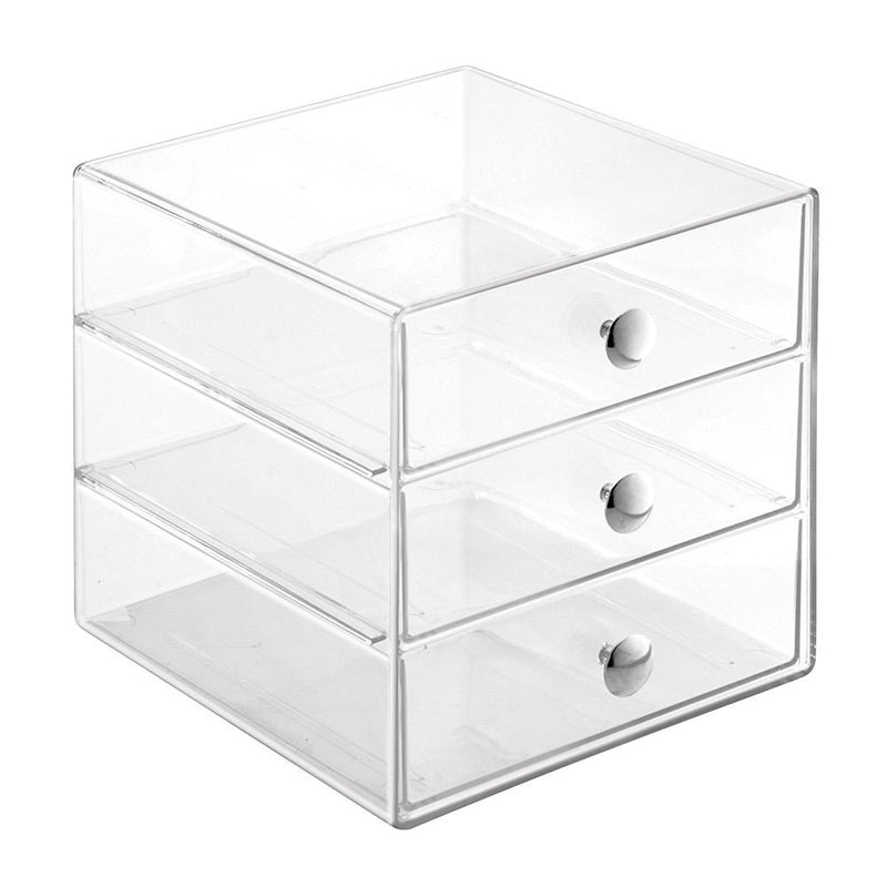 Three-Drawer Acrylic Storage Chest