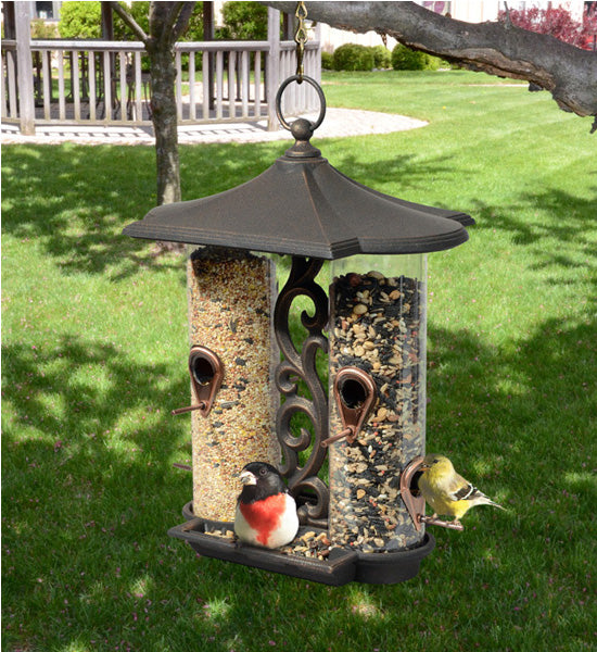 Twin Tube Bird Feeder