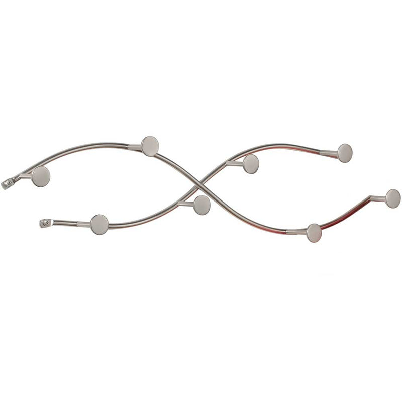 Wall Mount Sweep Coat Rack