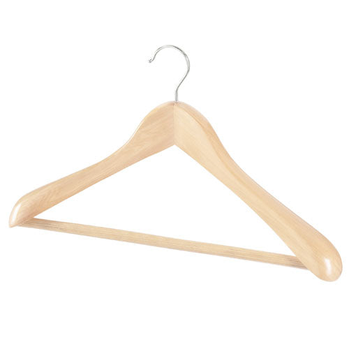 Natural Wood Deluxe Suit Hanger